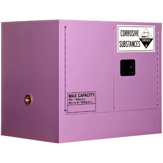 Picture of 100L Corrosive Substance Storage Cabinet - AS 3780 Compliant